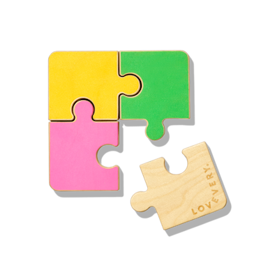 Chunky Wooden Jigsaw Puzzle from The Companion Play Kit