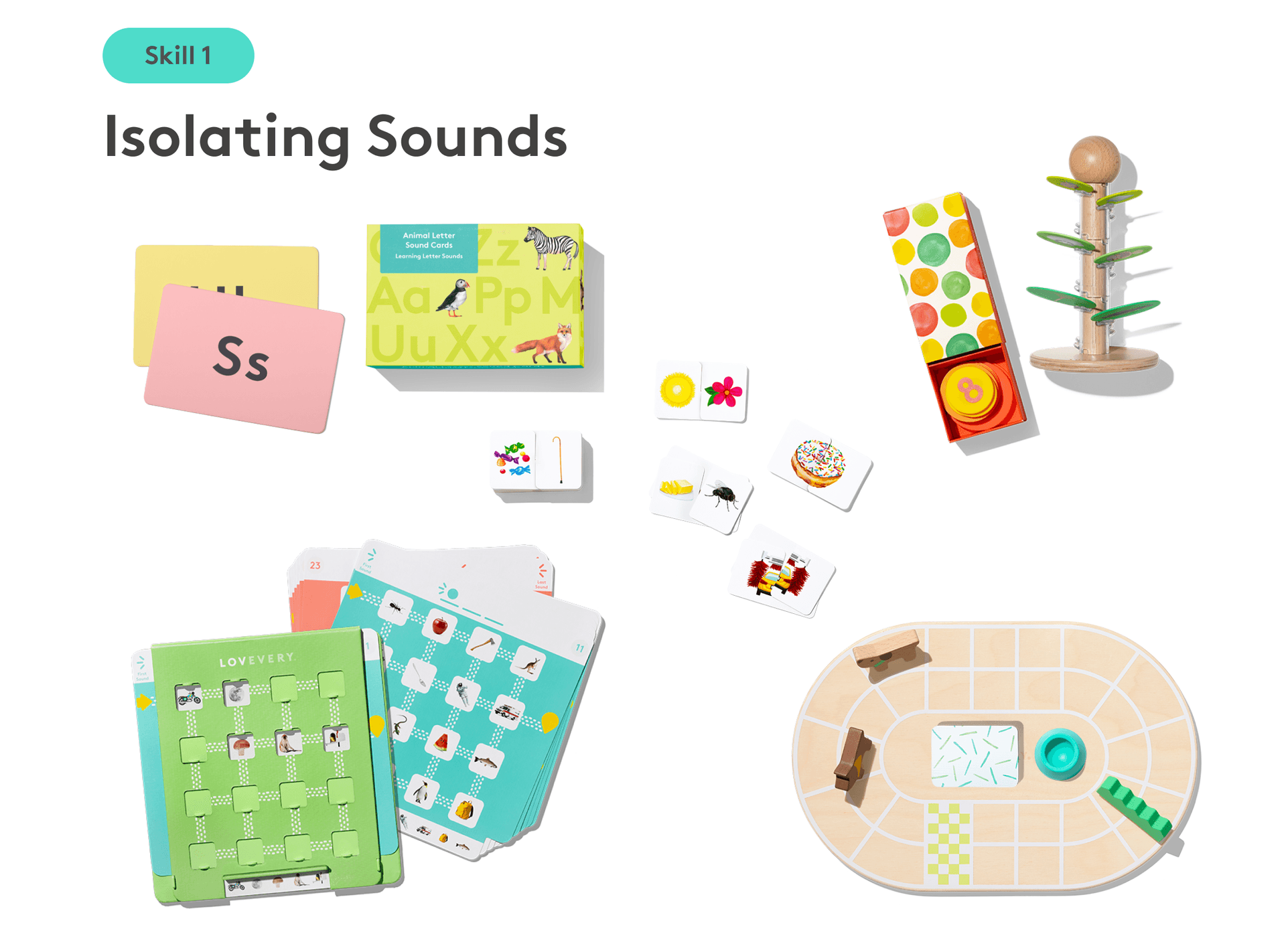 Lovevery Reading Skill Set: Isolating Sounds