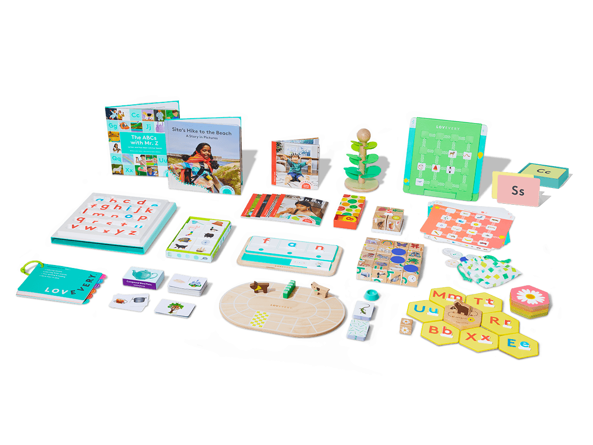 Lovevery Reading Skill Set Sounds to Reading