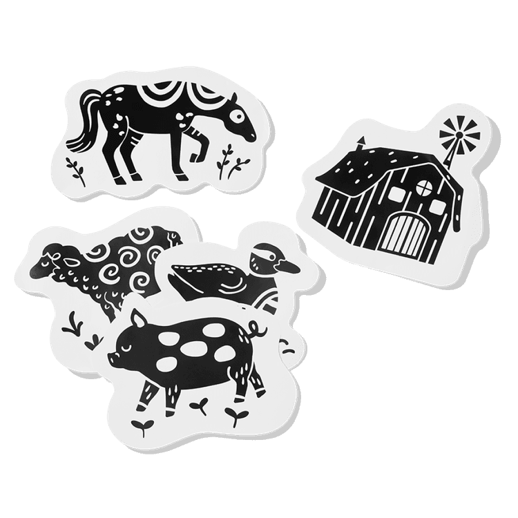 Black & White Wall Decals